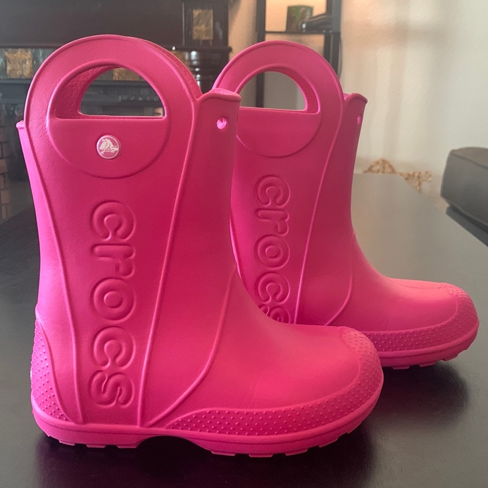 CROCS Kid Rain Boots ☔️